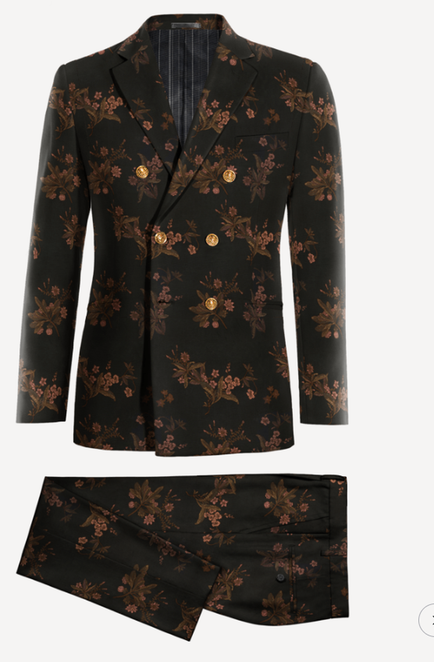 Costume Belleville ADN HERITAGE jacquard noir premium