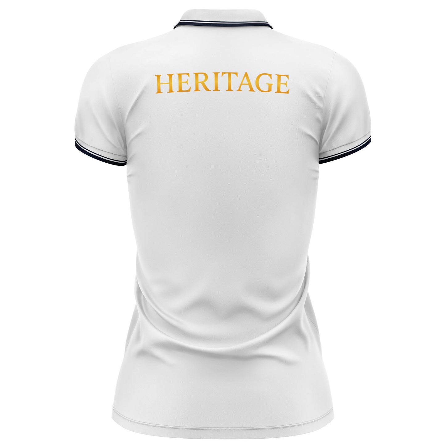 Polo femme ADN Heritage – maille piquée premium, coupe cintrée dos