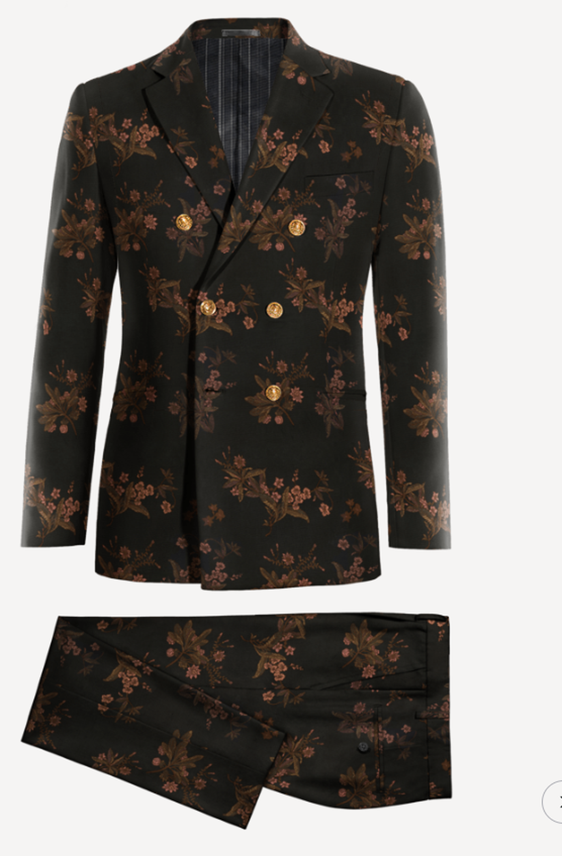 Costume Belleville ADN HERITAGE jacquard noir premium