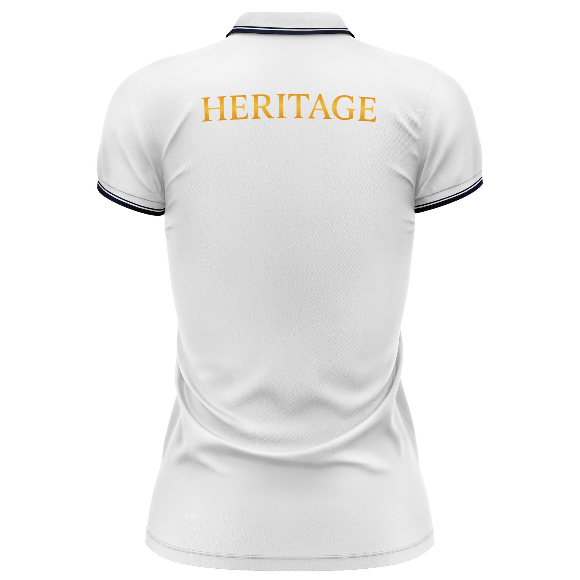 Polo femme ADN Heritage – maille piquée premium, coupe cintrée dos