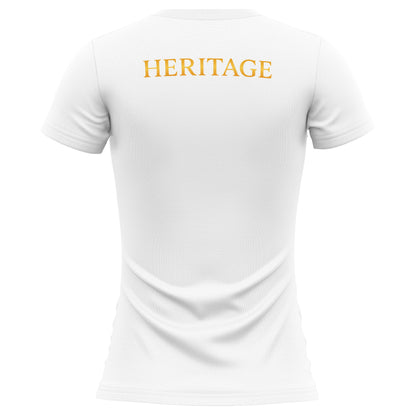 T-shirt femme ADN – coupe élégante, coton peigné 200g, sérigraphie premium, dos